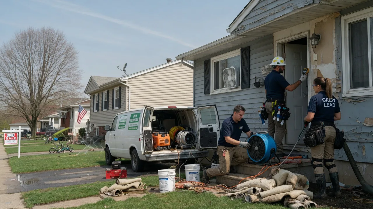 Flood Cleanup in Glenn Dale, MD near me